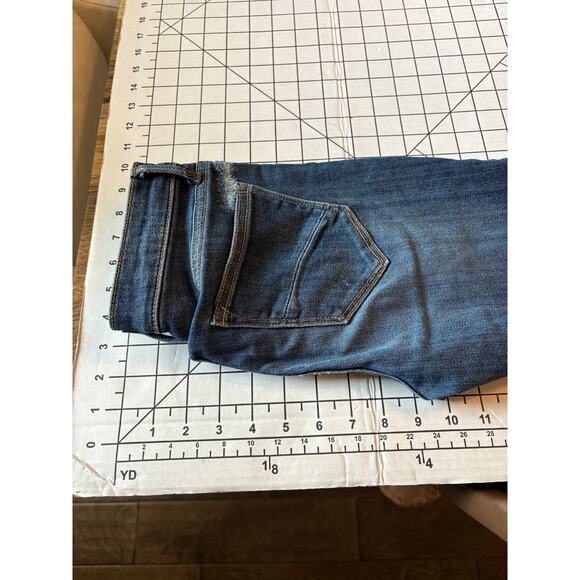 Driftwood Floral Embroidered Denim Jeans Jackie Classic Fit Distressed 24 - Picture 12 of 15